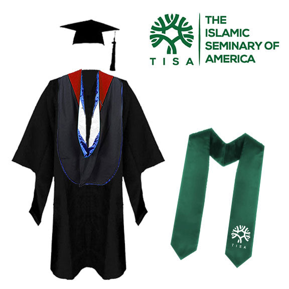 The Islamic Seminary of America - Masters Regalia Package | Cap and Gown Direct The Islamic Seminary of America - Masters Regalia Package | Cap and Gown Direct