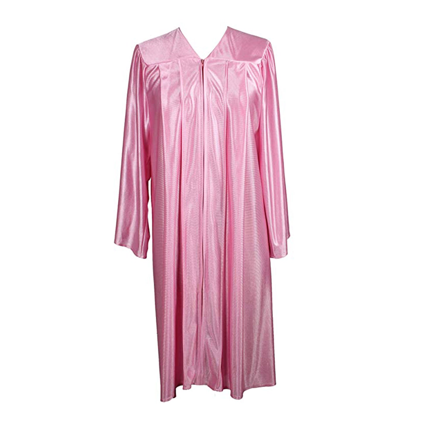 strapless open back dress Simple Satin Pink Homecoming Dress, Cute Graduation Dress for Girls, MH345 main image 1
