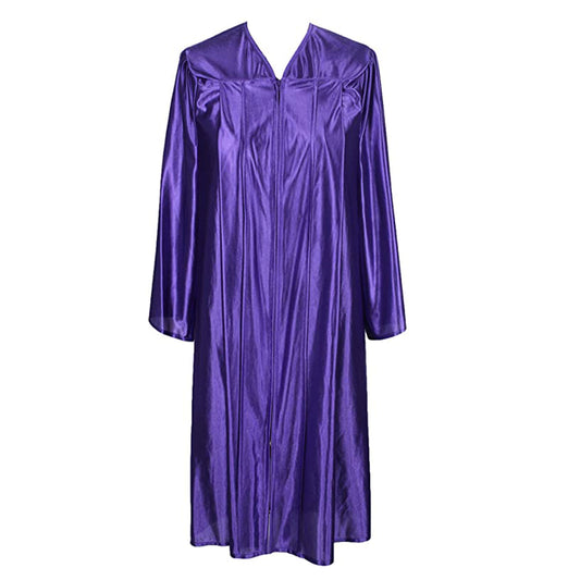 Shiny Purple Choir Gown