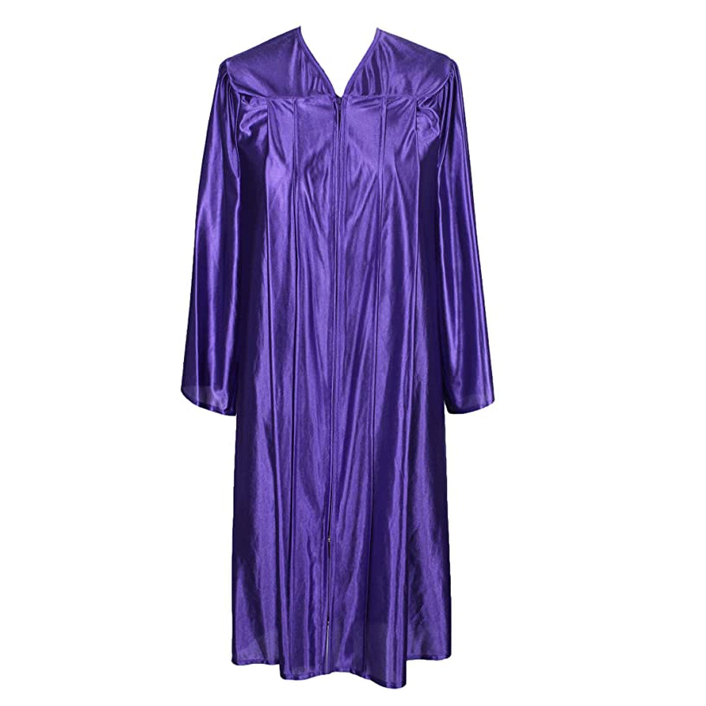 Shiny Purple Graduation Gown Shiny Purple Graduation Gown