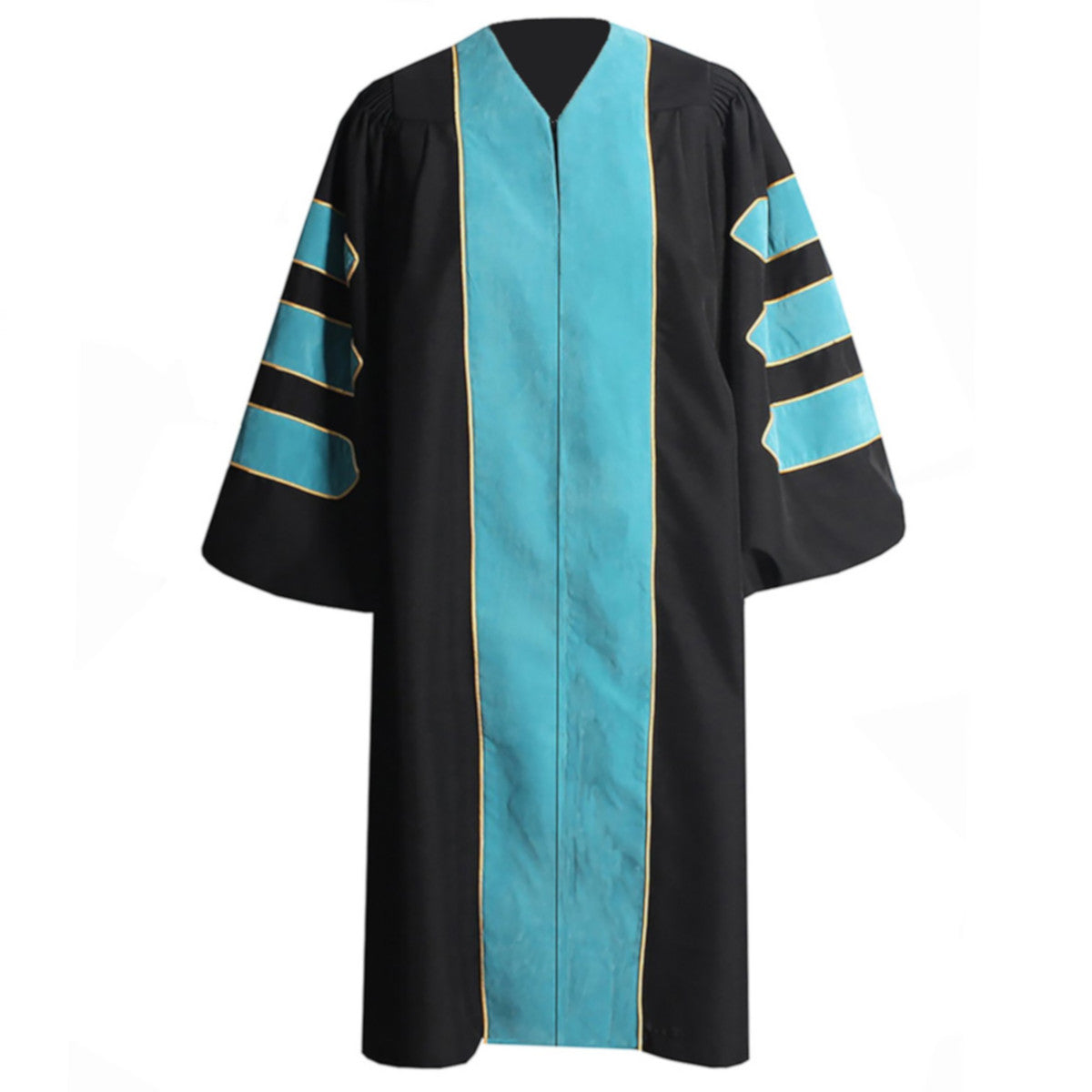 Custom Deluxe Doctoral Gown, 3-Bar - Academic Regalia Doctoral Gown - 6'3" - 6'5" Custom Deluxe Doctoral Gown, 3-Bar - Academic Regalia Doctoral Gown - 6'3" - 6'5"