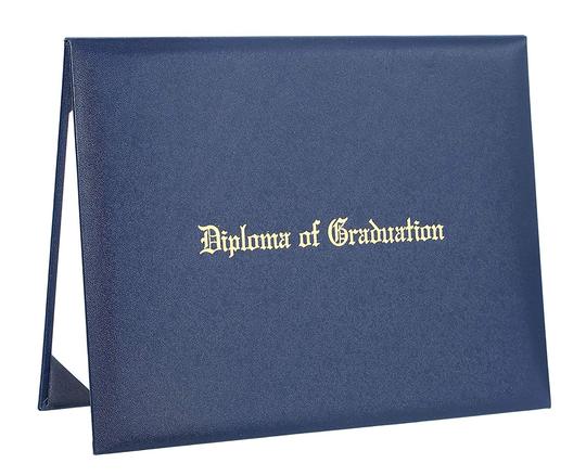 Diploma of Graduation Embossed Certificate Cover 8 1/2" x 11"