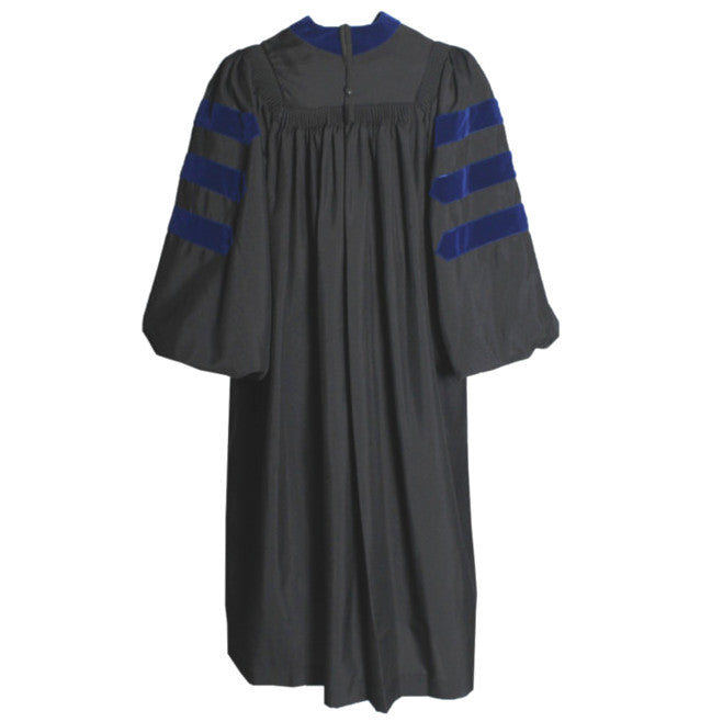 Deluxe Doctoral Gown - No Piping