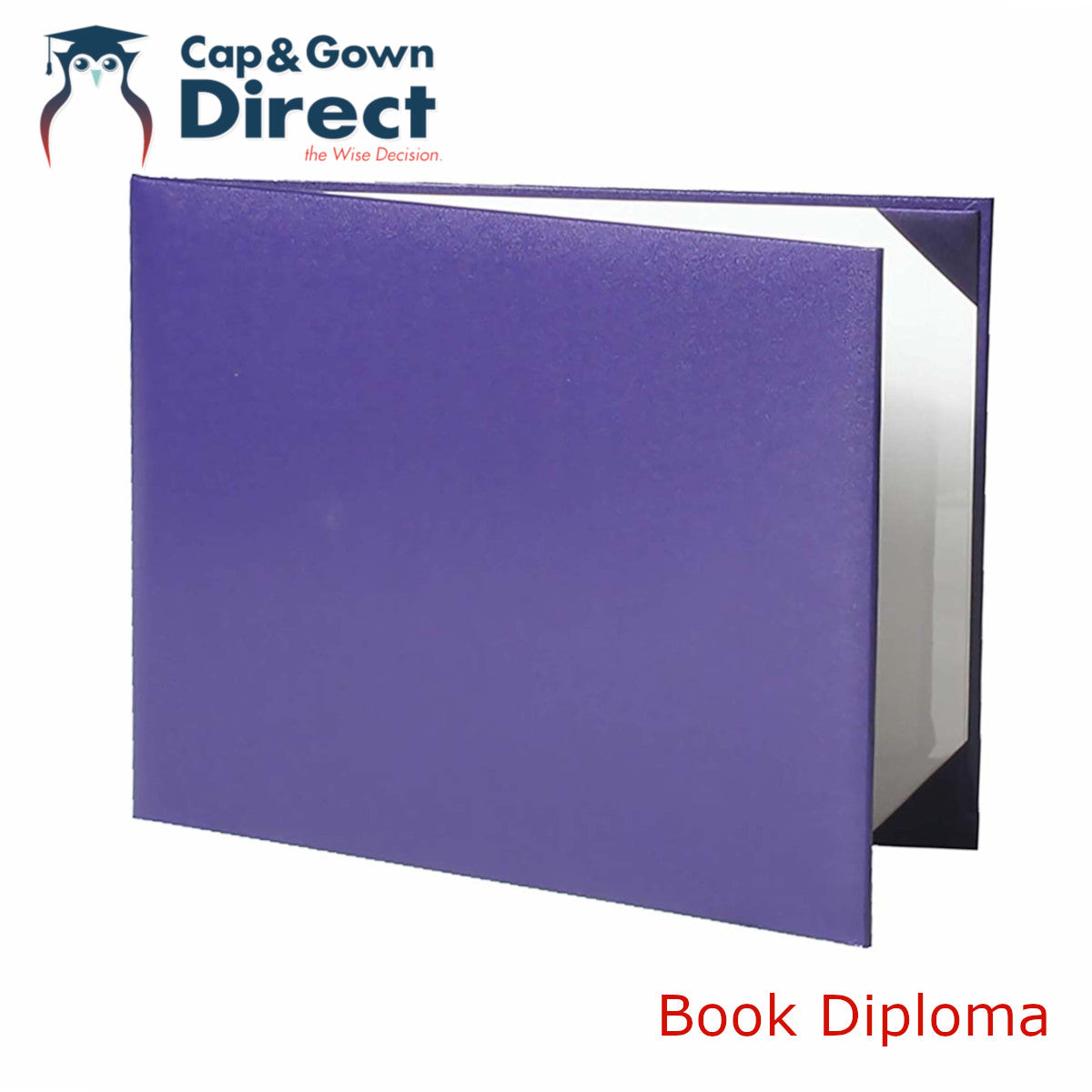 Purple Graduation Diploma Cover