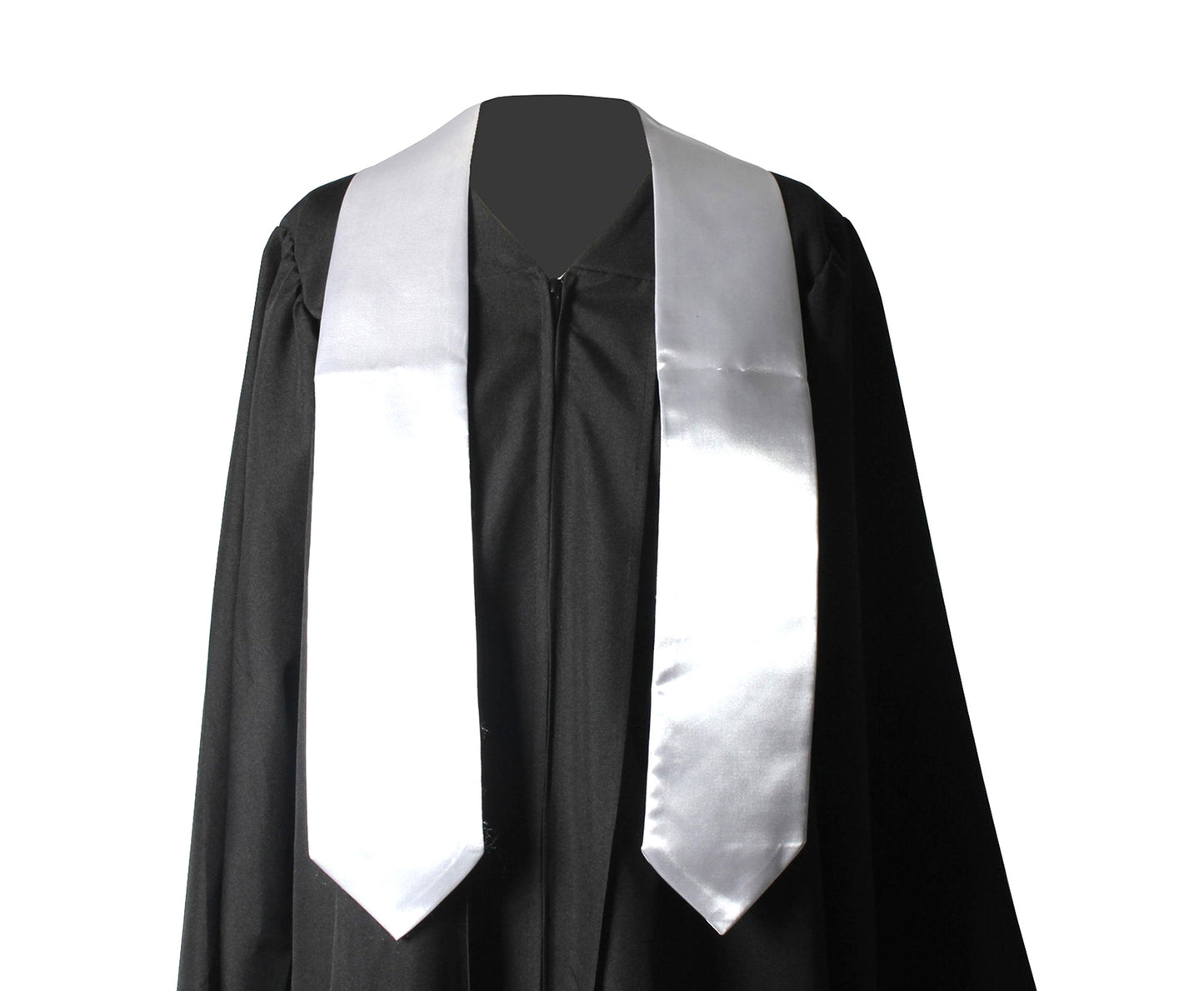 White Graduation Stole