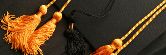 What do the different color cords at graduation mean?