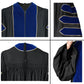 Royal Blue Deluxe Doctoral Gown with Gold Piping- Academic Regalia