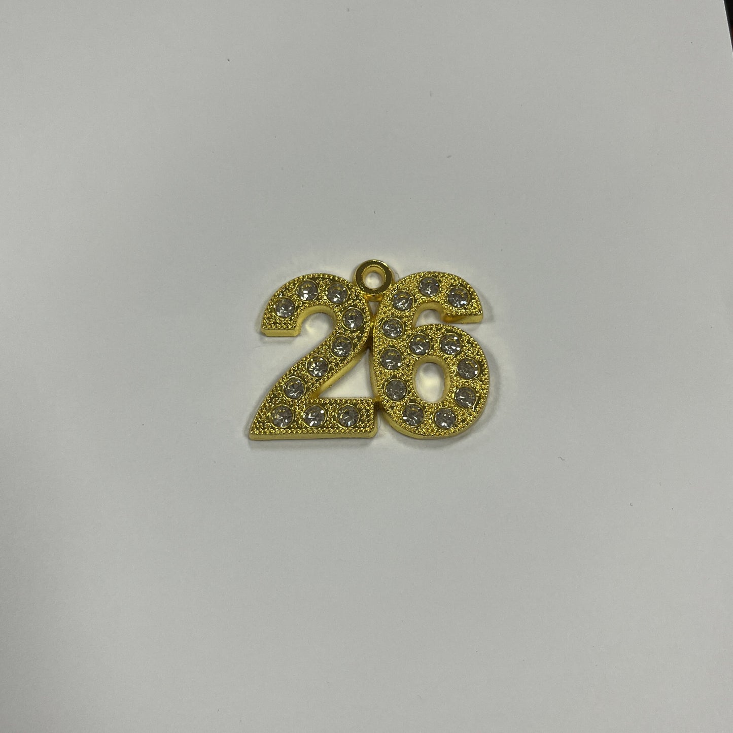 Year Charm for Graduation