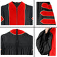 Red Deluxe Doctoral Gown with Gold Piping- Academic Regalia