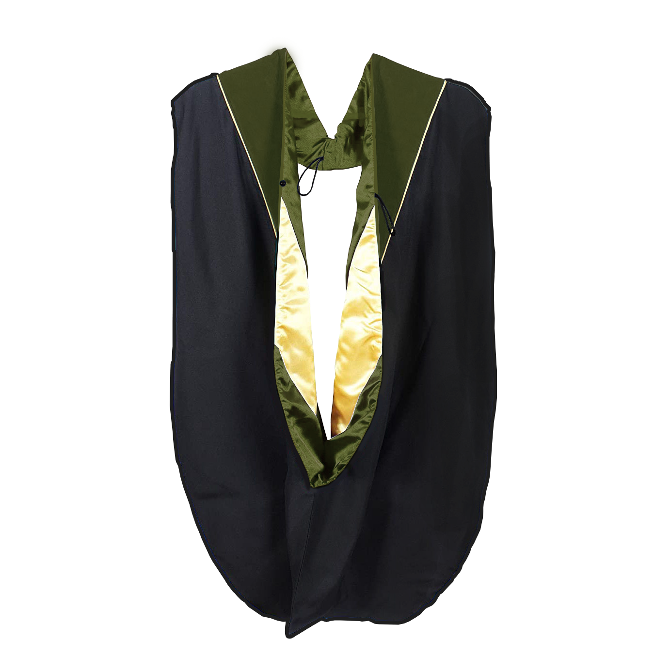 Olive Green Doctoral Hood