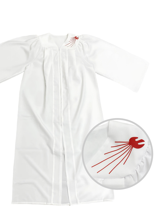 White Dove Confirmation Robe