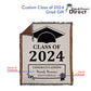 Custom Class of 2024 Throw Blanket Graduation Gift