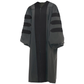 Deluxe Doctoral Gown - No Piping - Red, Black or Royal