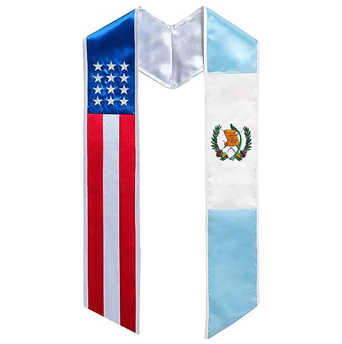 Flag Stoles for Graduation - Flag Sashes for Graduates