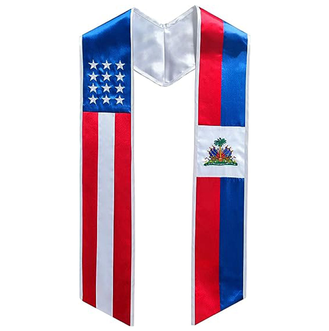 Flag Stoles for Graduation - Flag Sashes for Graduates