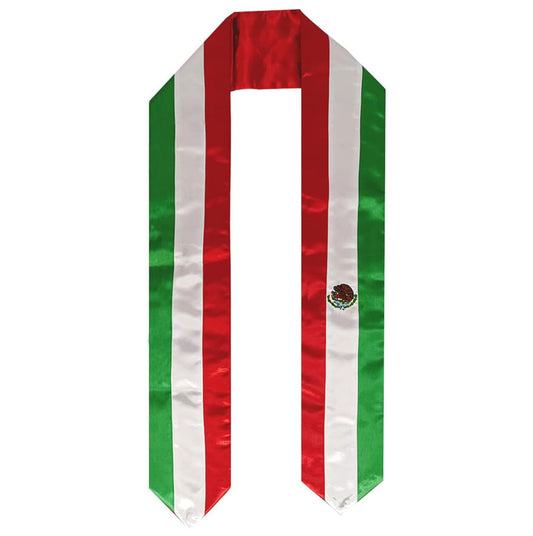 Flag Stoles for Graduation - Flag Sashes for Graduates