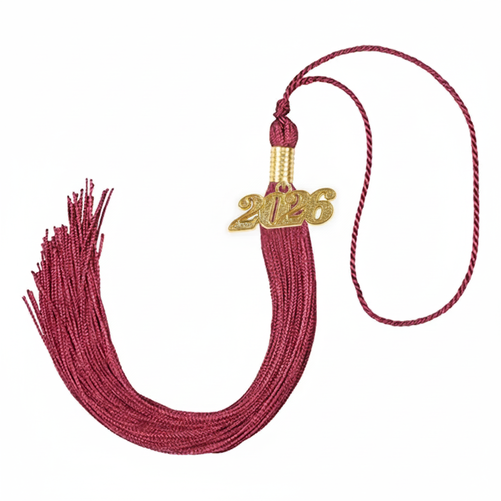 Maroon Graduation Tassel