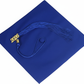 Matte Royal Blue Graduation Cap and Tassel