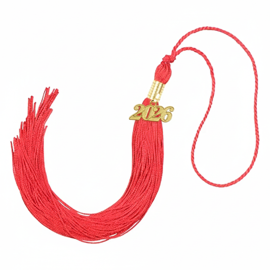 Red Graduation Tassel
