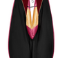 Doctoral Hood - Maroon Velvet - Maroon Lining - Gold Chevron - Gold Piping