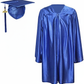 Shiny Kinder Royal Cap, Gown & Tassel for Graduation