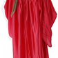 Shiny Kinder Red Cap, Gown & Tassel for Graduation