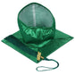 Shiny Kelly Green Graduation Cap and Tassel