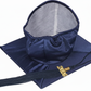 Shiny Navy Graduation Cap
