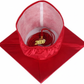 Shiny Red Graduation Cap
