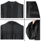 Deluxe Doctoral Gown - No Piping - Red, Black or Royal