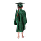 Grace Holistic Center for Education - Shiny Kinder Kelly Green Cap, Gown & Tassel | Class of 2024