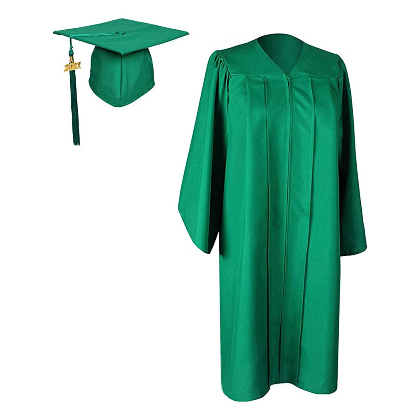 Grace Holistic Center for Education - Matte Kelly Green Cap, Gown and Tassel Package | Class of 2024