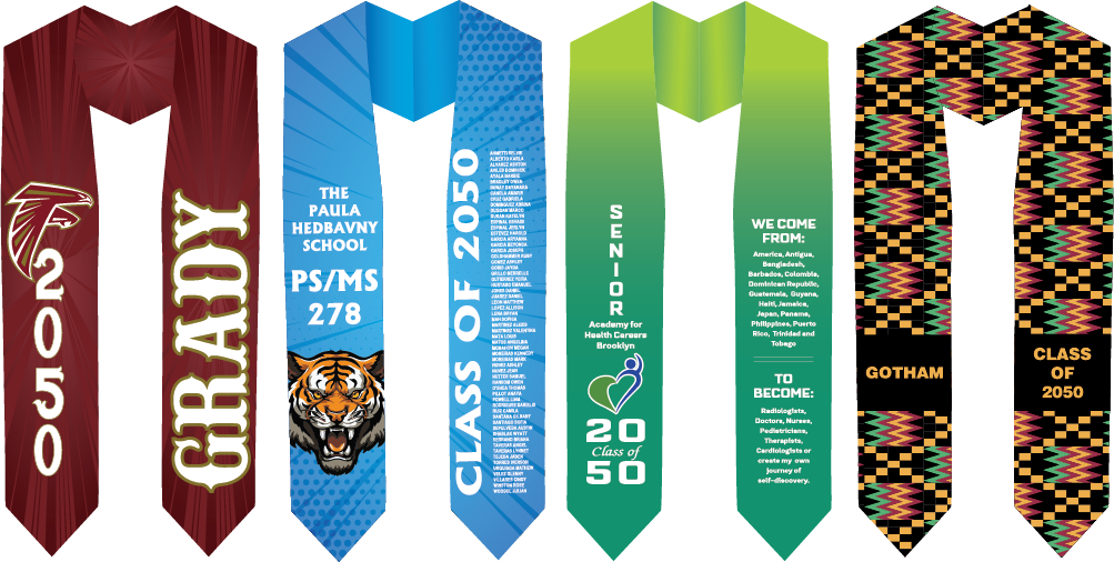 Full Color Sublimated Stoles