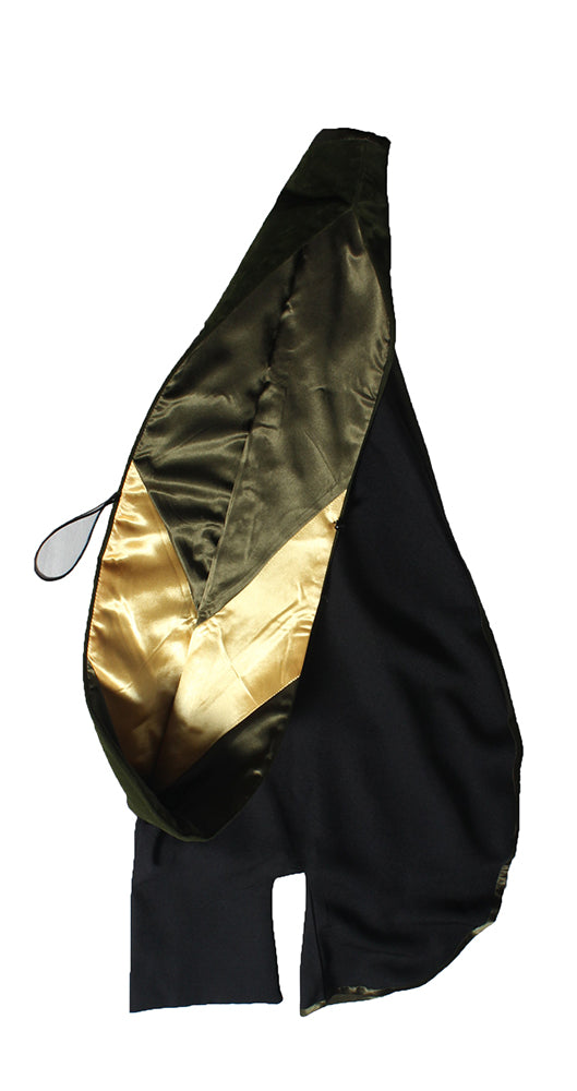 Olive Green Doctoral Hood