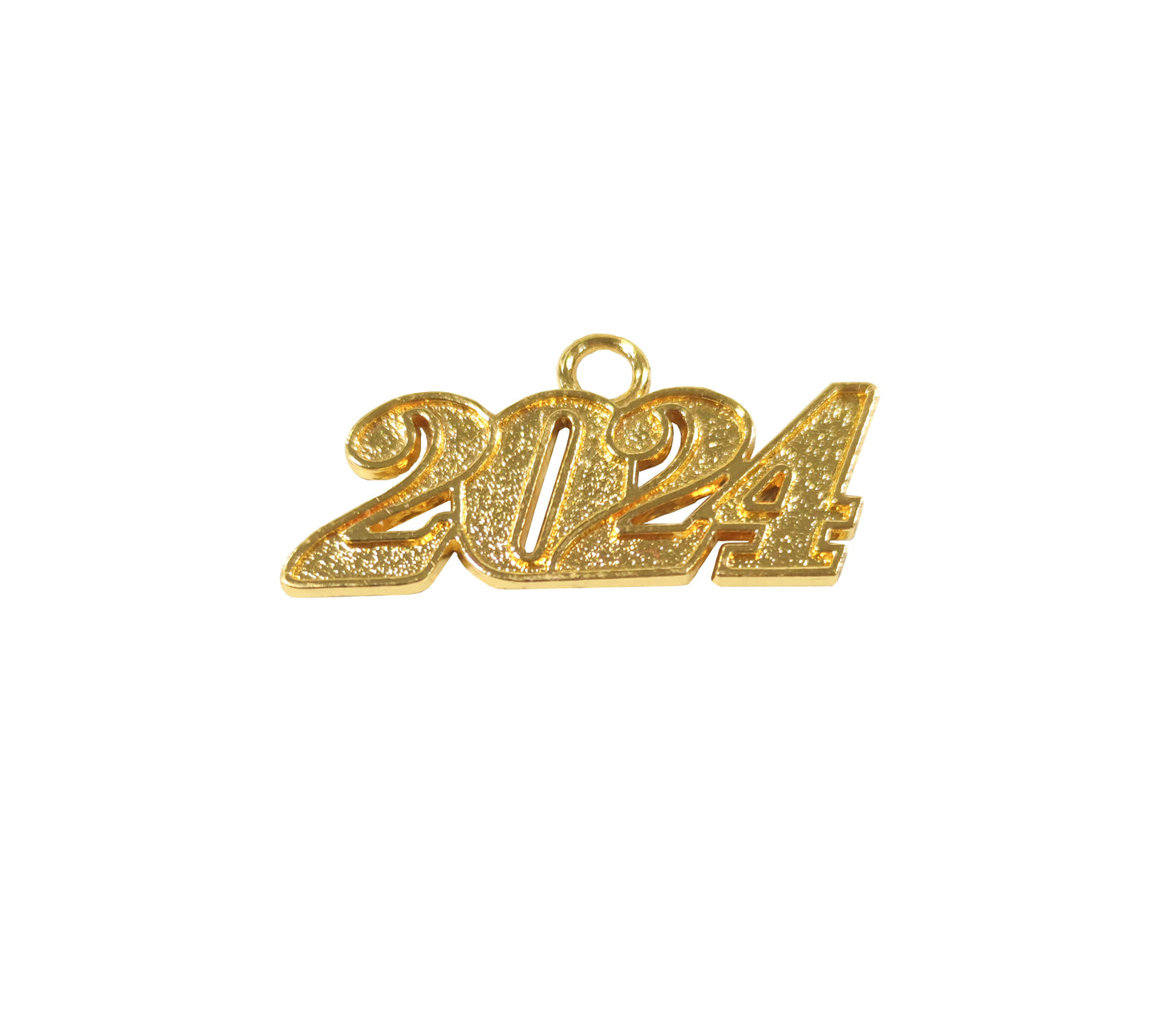 5 Silver 2024 Graduation Charms, Class of 2024 Graduation Charm