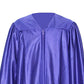 Shiny Kinder Purple Cap, Gown & Tassel for Graduation