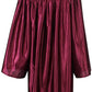 Shiny Kinder Maroon Cap, Gown & Tassel