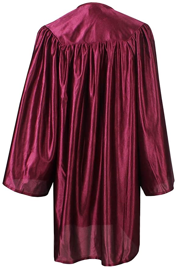 Shiny Kinder Maroon Cap, Gown & Tassel