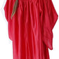 Shiny Kinder Red Cap, Gown & Tassel for Graduation