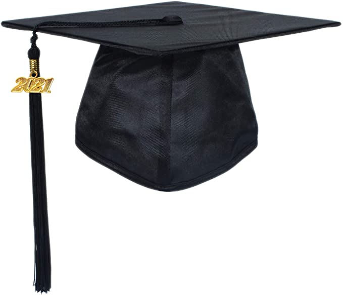 Shiny Kinder Black Cap, Gown & Tassel for Graduation Shiny Kinder Black Cap, Gown & Tassel for Graduation