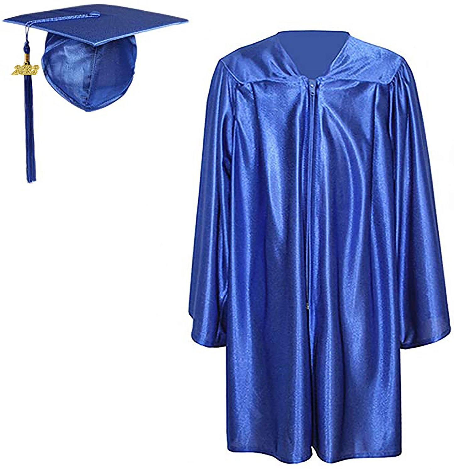 Shiny Kinder Royal Cap, Gown & Tassel