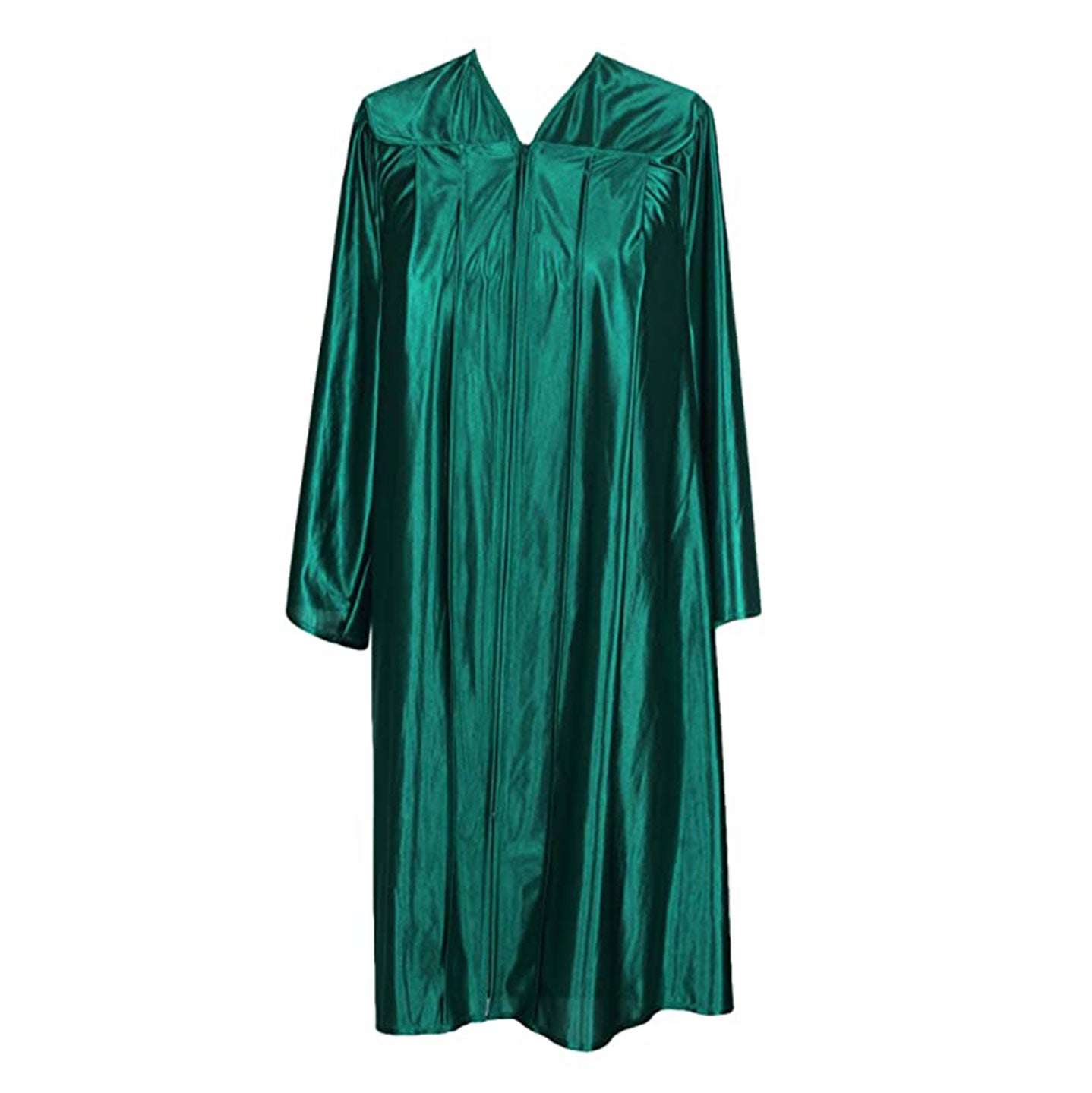 Shiny Hunter Green Choir Gown