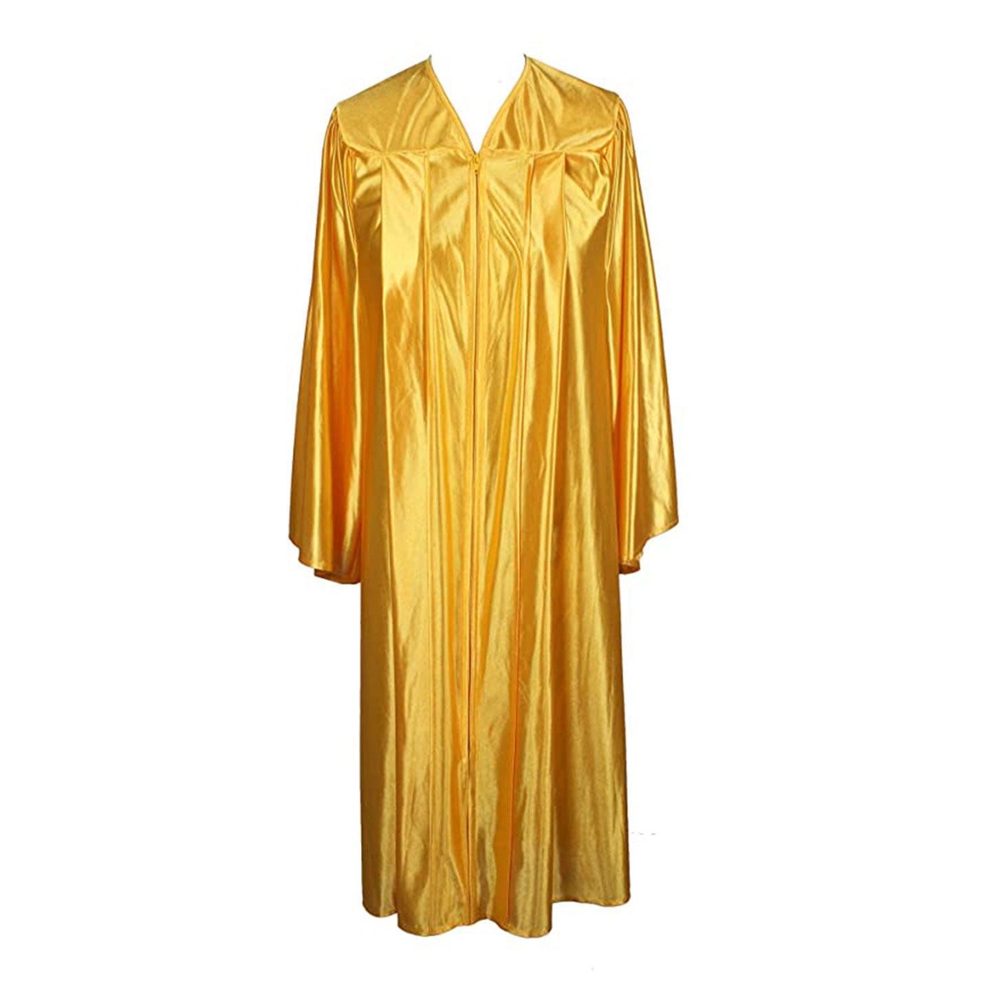 Shiny Gold Graduation Gown