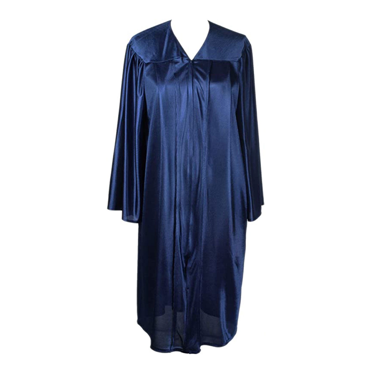Shiny Navy Gown