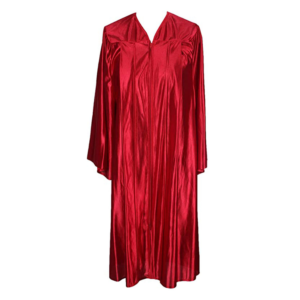 Shiny Red Choir Gown
