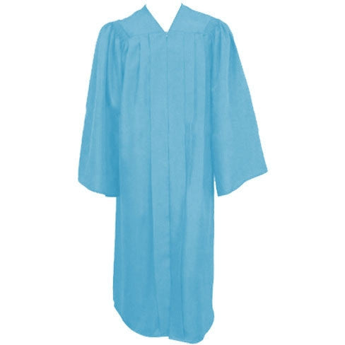 Matte Light Blue Choir Gown