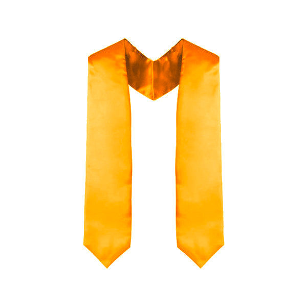 Orange Graduation Stole