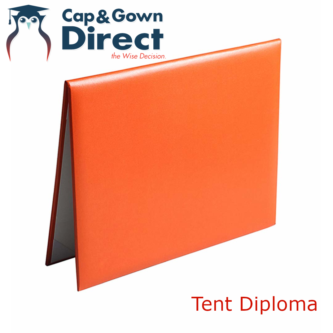 Custom Orange Diploma Case