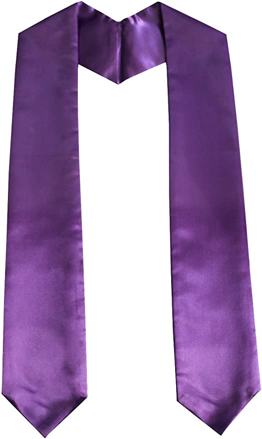 Custom Graduation Stoles Available in 14 colors