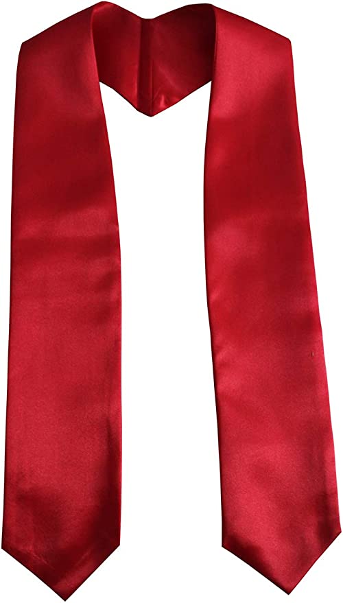 Custom Graduation Stoles Available in 14 colors